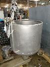  Stainless Steel Mixing Tank on Frame, ~ 100 gallon capacity,